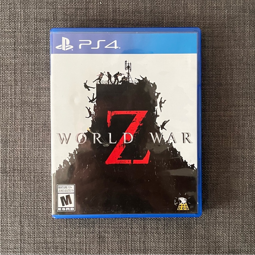 World War Z Sony Playstation 4 PS4 Game Complete